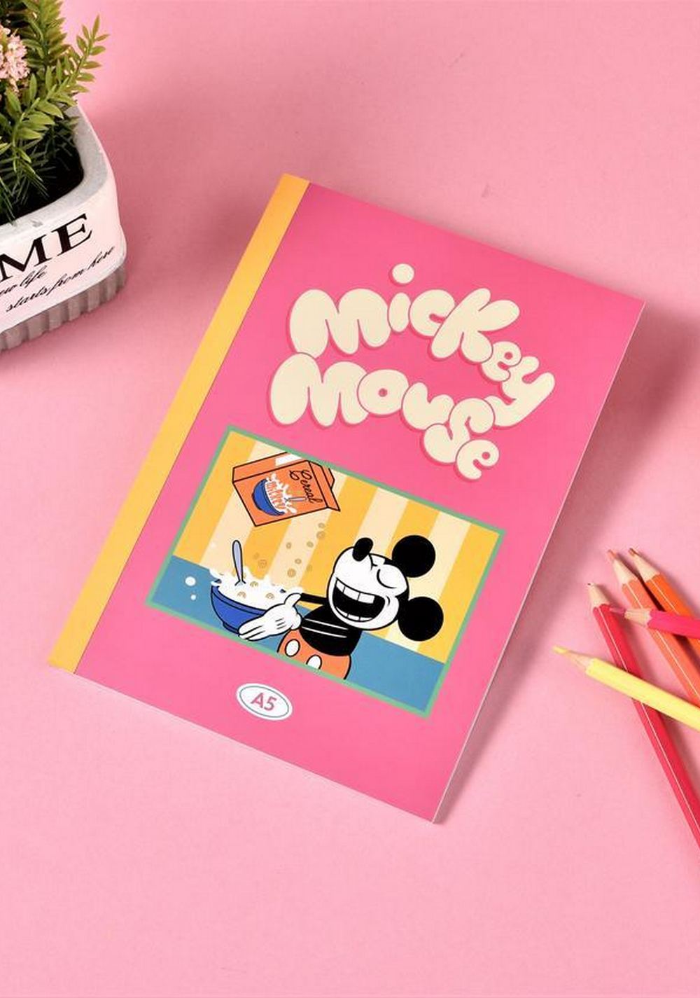 Libreta Colección Mickey Mouse Disney Miniso Unisex - Vista 3