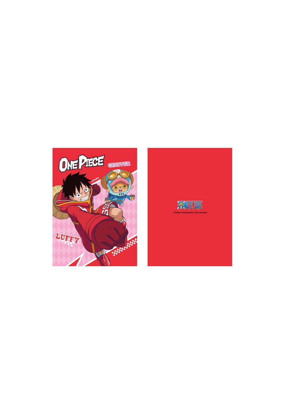 Libreta Encuadernada de 40 Hojas Luffy One Piece Miniso