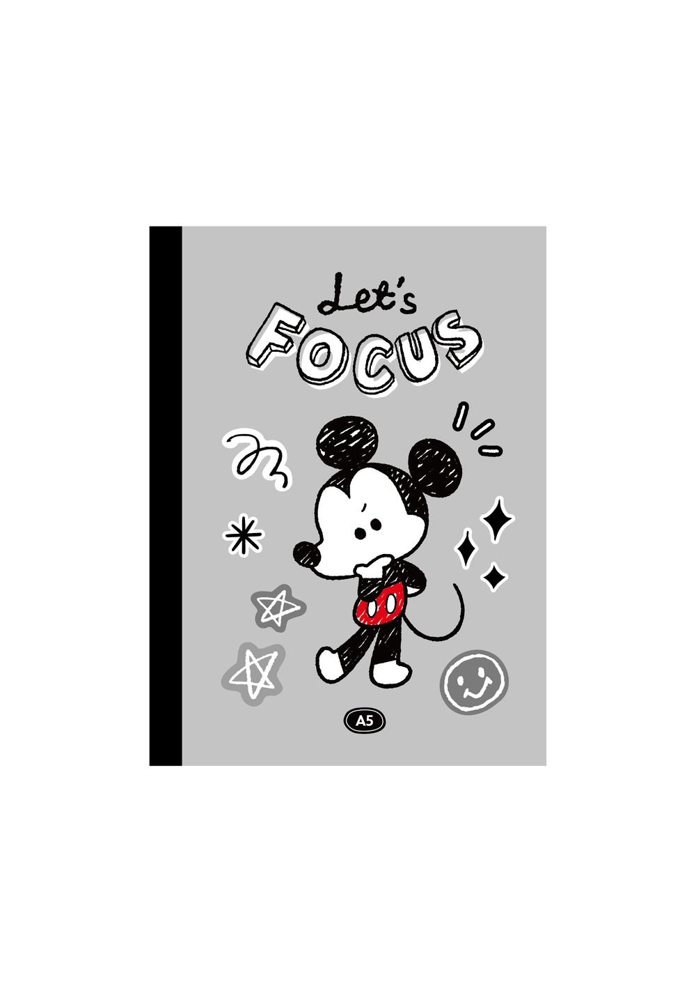 Libreta Encuadernada A5 Colección Mickey de Disney Miniso