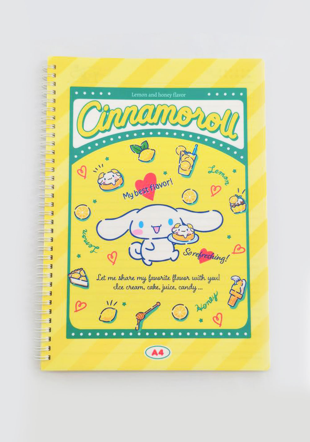 Libreta Encuadernada Cinnamoroll (60 Hojas) Miniso
