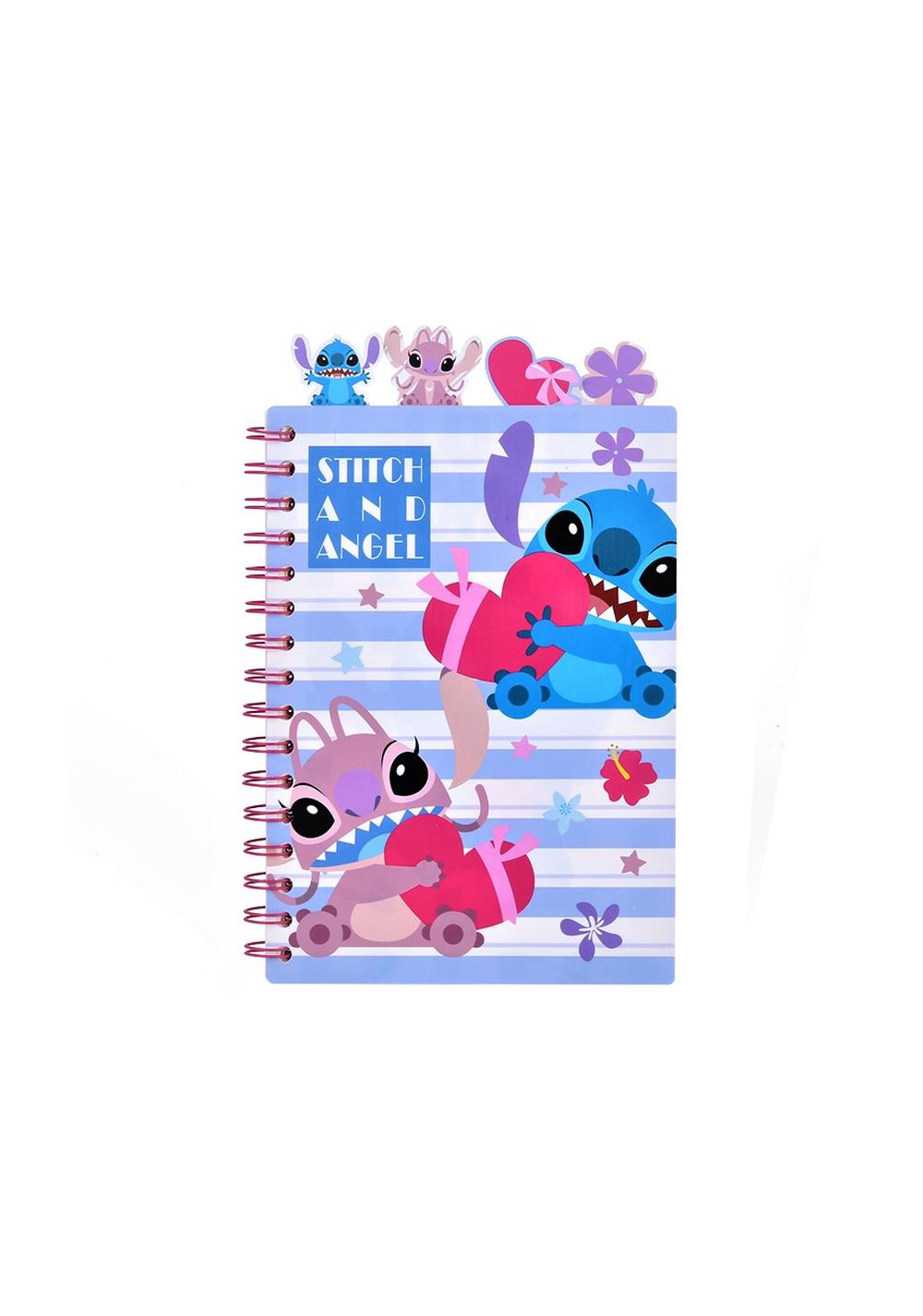 Libreta Encuadernada Colección Stitch Disney Miniso
