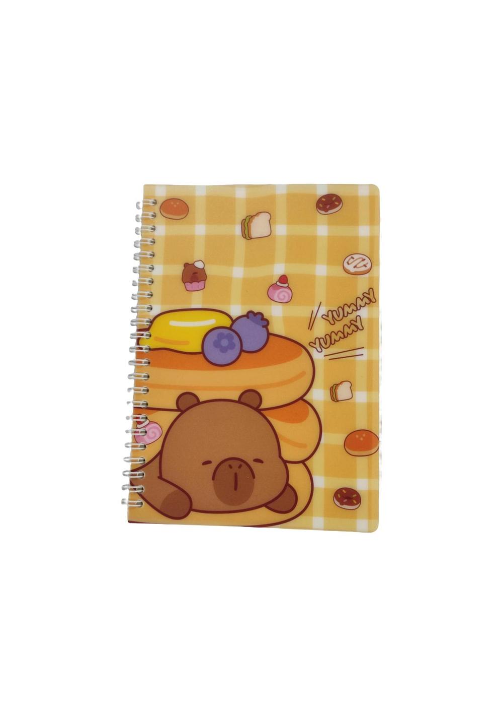 Libreta Encuadernada Happy Baking Capibara Miniso