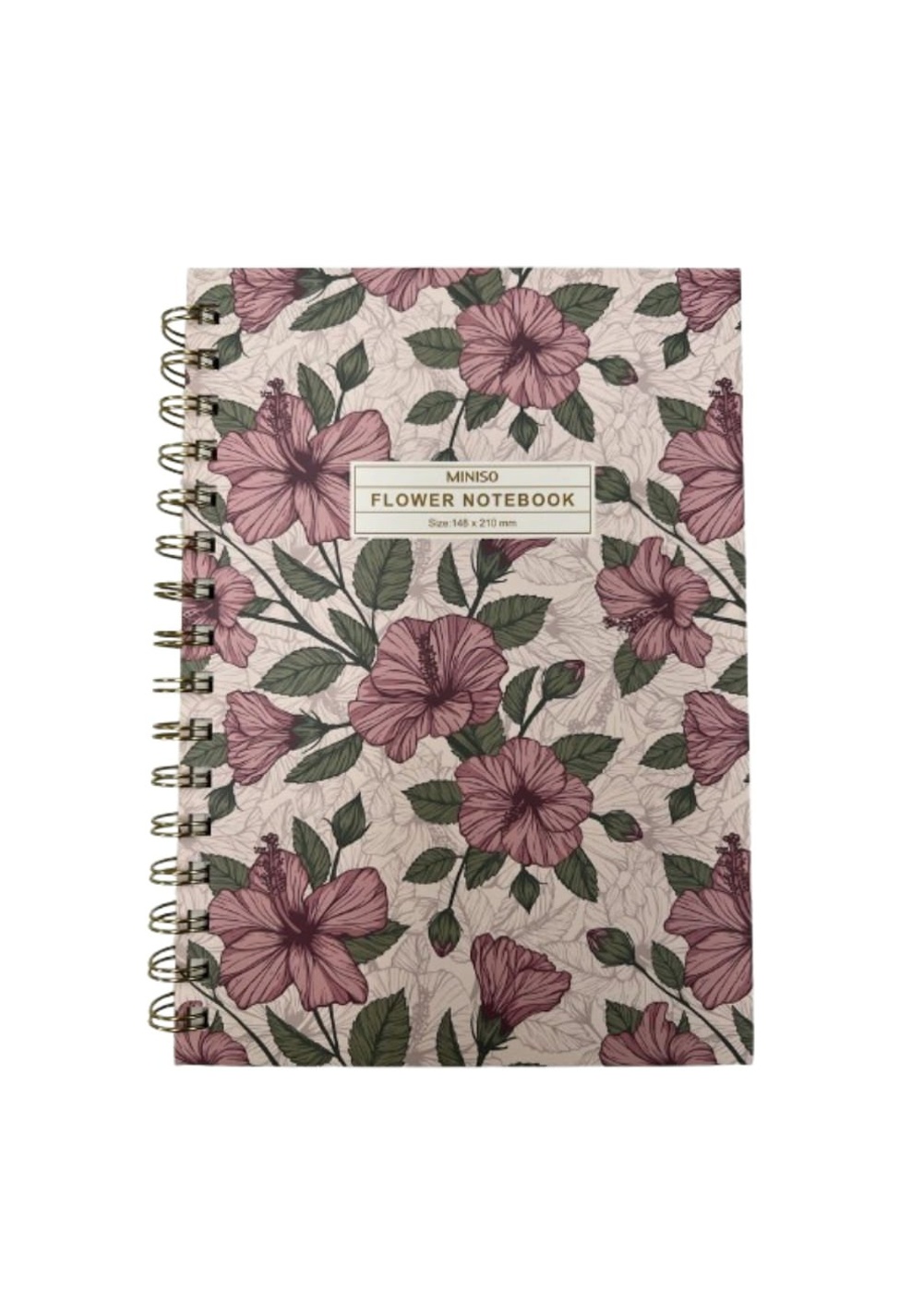 Libreta de Tapa Dura de Espiral Colección Miniso
