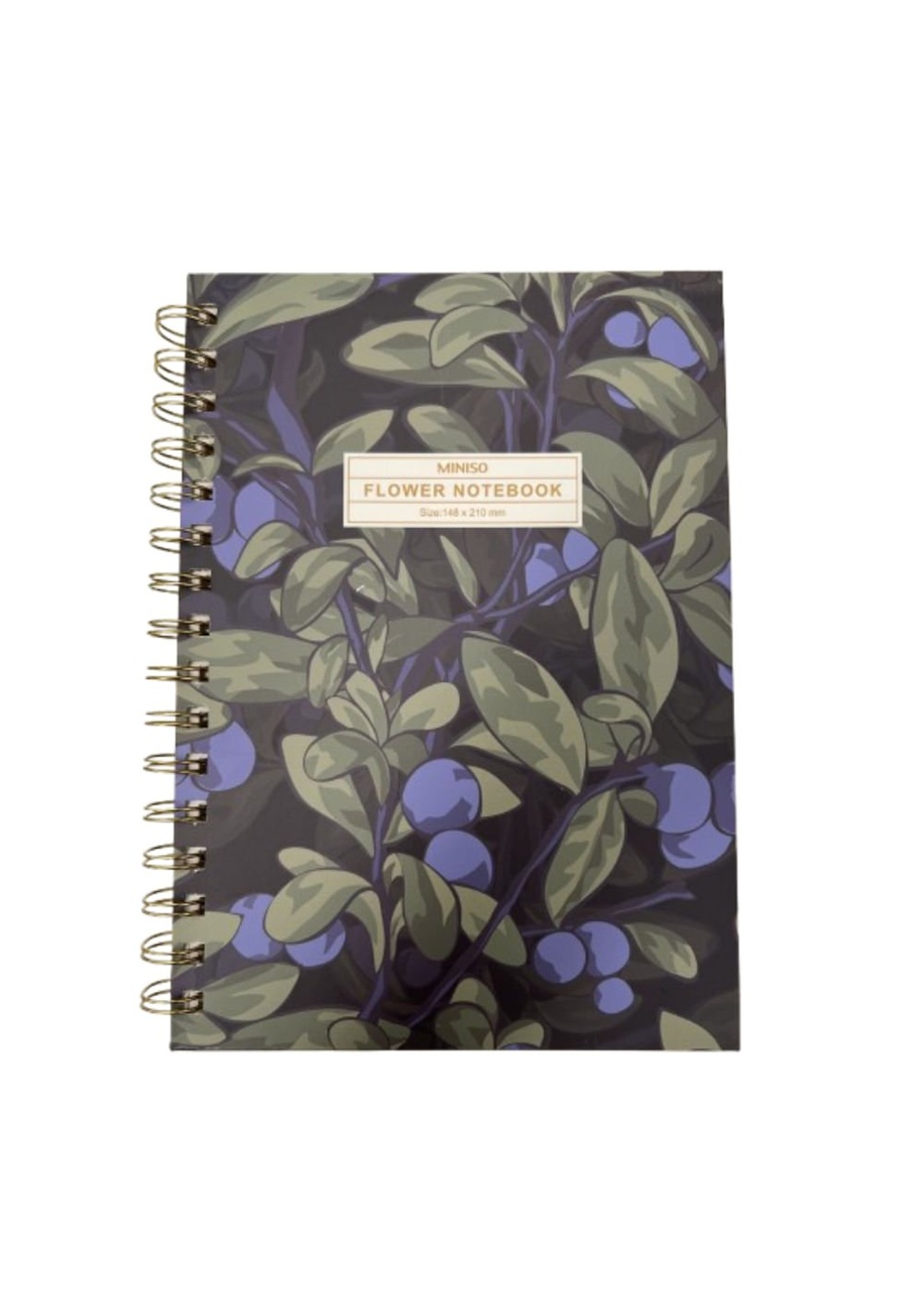 Libreta de Tapa Dura de Espiral Colección Miniso