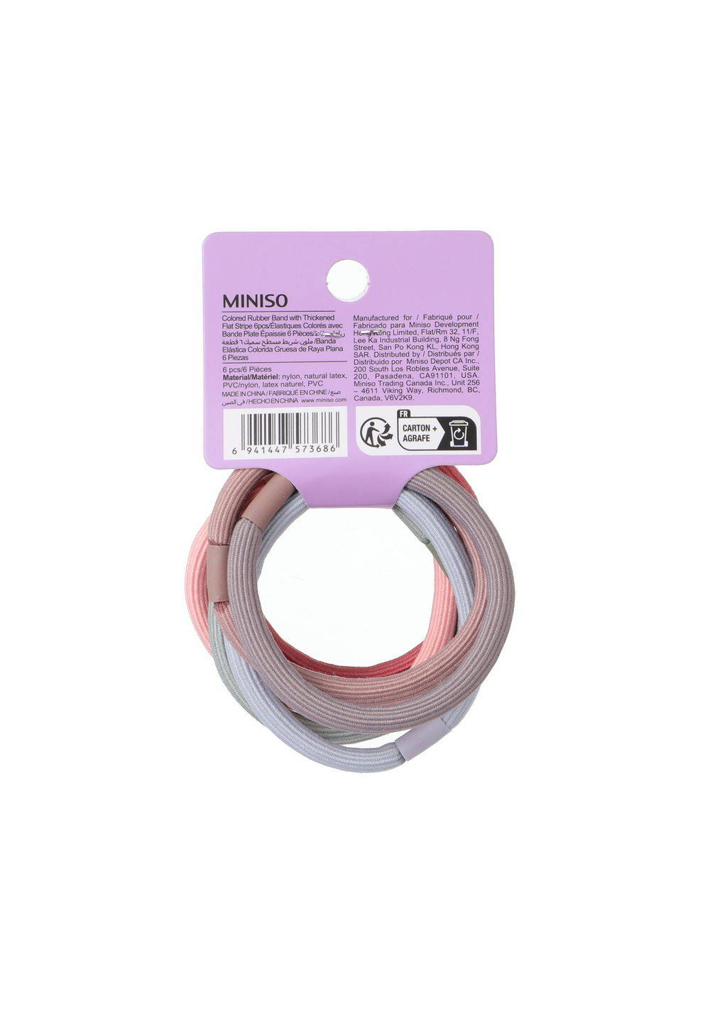 Ligas para el Cabello (2 Modelos) Miniso para Mujer - Vista 8