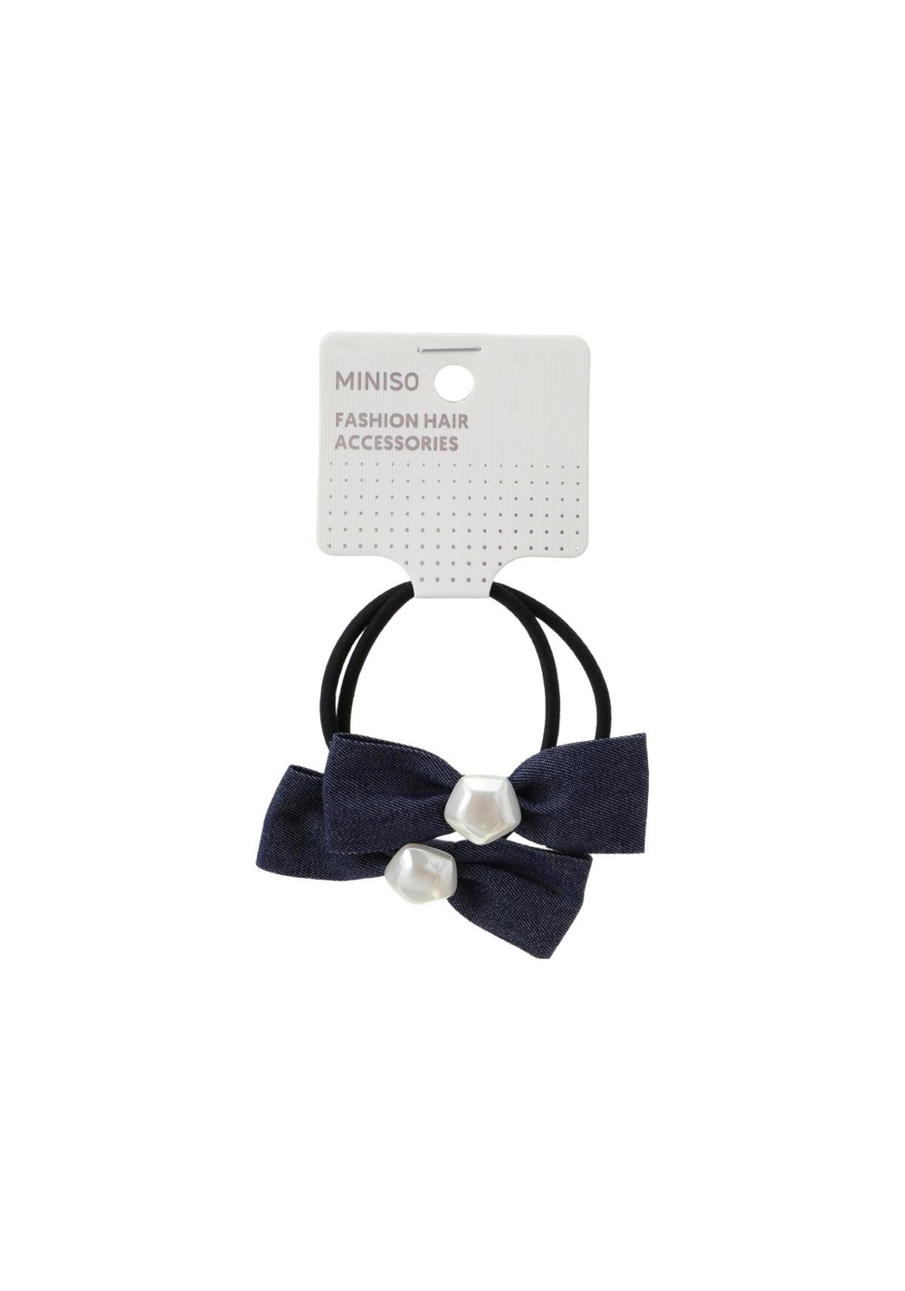 Ligas para el Cabello Denim Blue 2 Unidades Miniso para Mujer - Vista 3