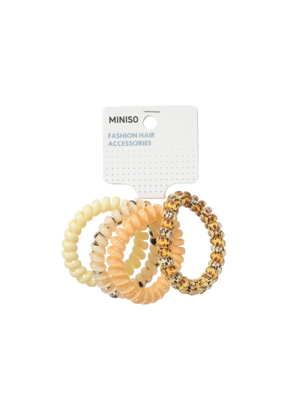 Ligas para el Cabello en Forma de Espiral Miniso para Mujer - Vista 3