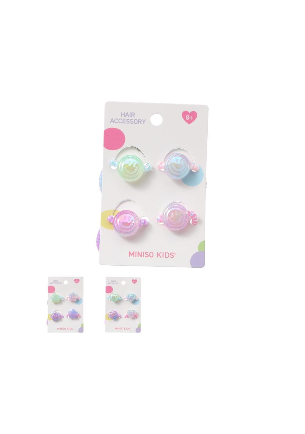 Ligas para el Cabello en Forma de Espiral Miniso