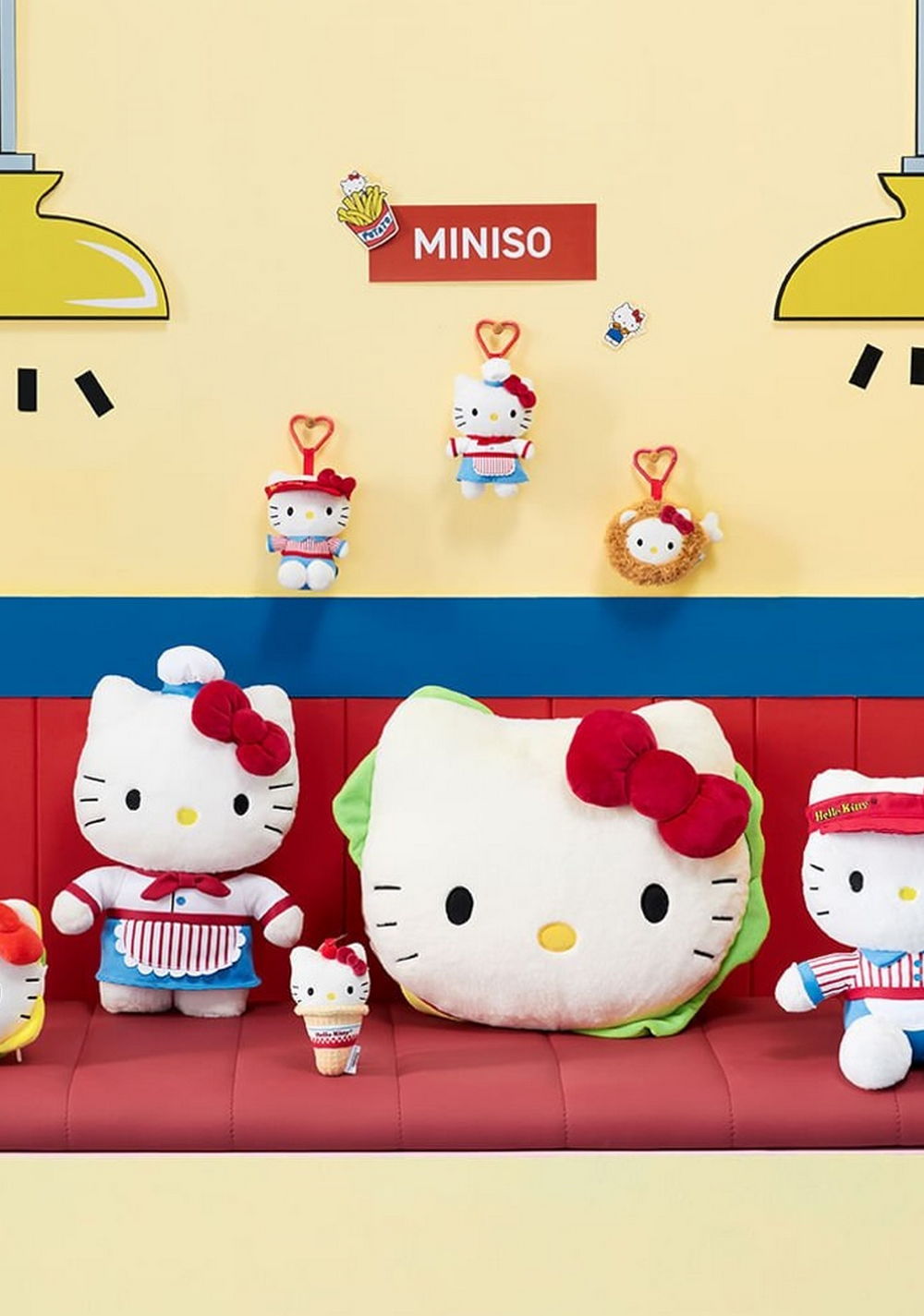 Llaver de Peluche Colección Hello Kitty Sanrio Miniso Unisex - Vista 4