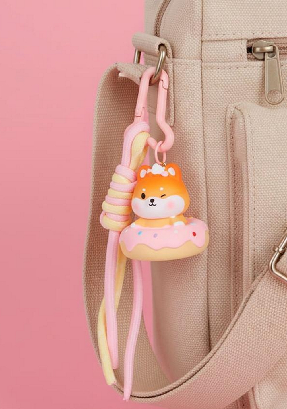 Llavero Colgante Shiba Bakery Miniso Unisex - Vista 3