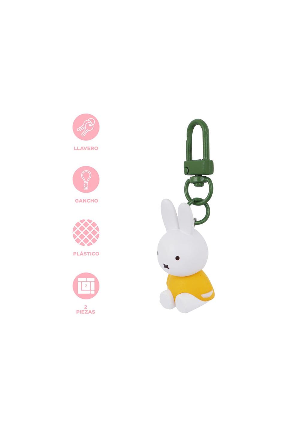 Llavero Conejito Luna Miffy Miniso Unisex - Vista 4