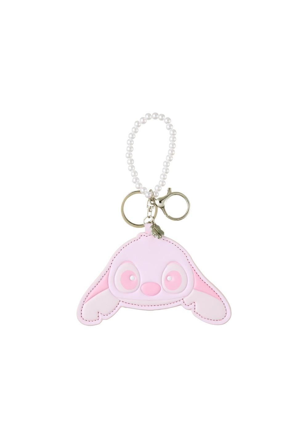 Llavero con Espejo Compacto Stitch Sakura Season Disney Miniso