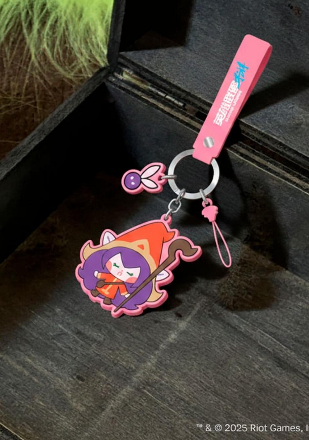 Llavero Lulu Colección League Of Legends Miniso Unisex - Vista 3
