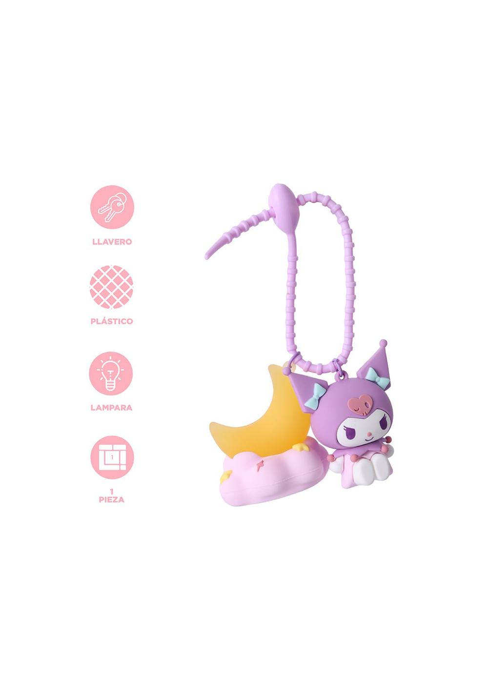 Llavero con Luz Kuromi Sanrio Miniso Unisex - Vista 3