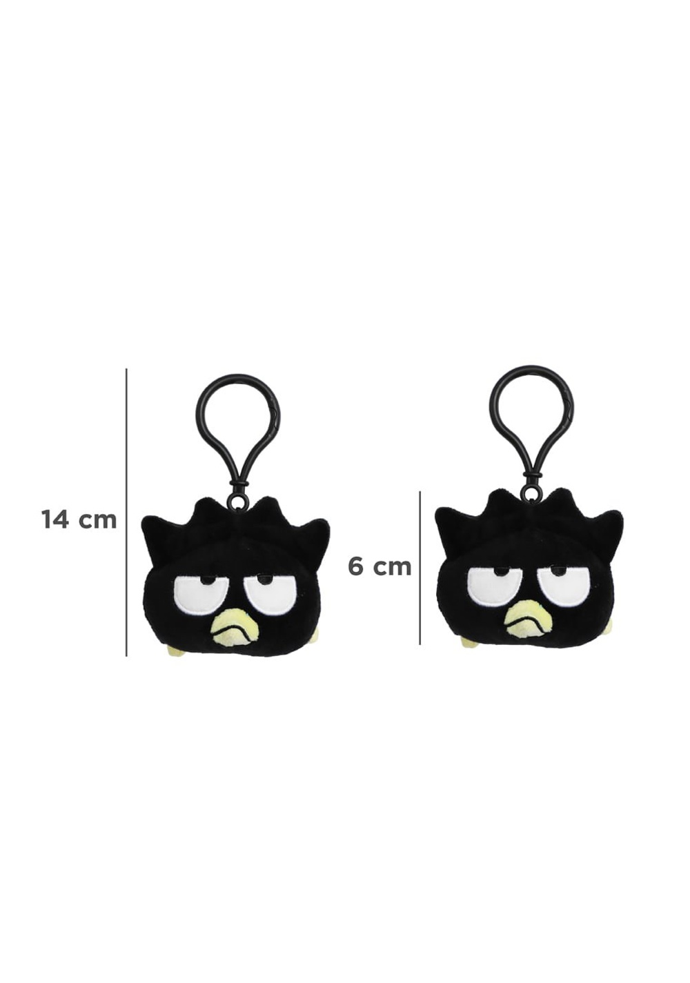 Llavero de Peluche Badtz Maru 6 Cm 14 Sanrio Miniso Unisex - Vista 5