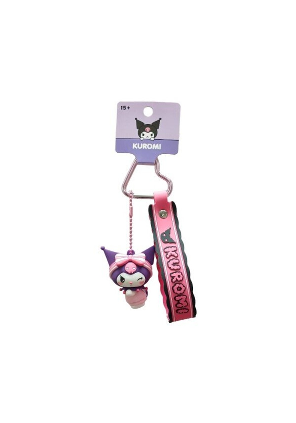 Llavero Pijama Diseño 1 Kuromi Miniso