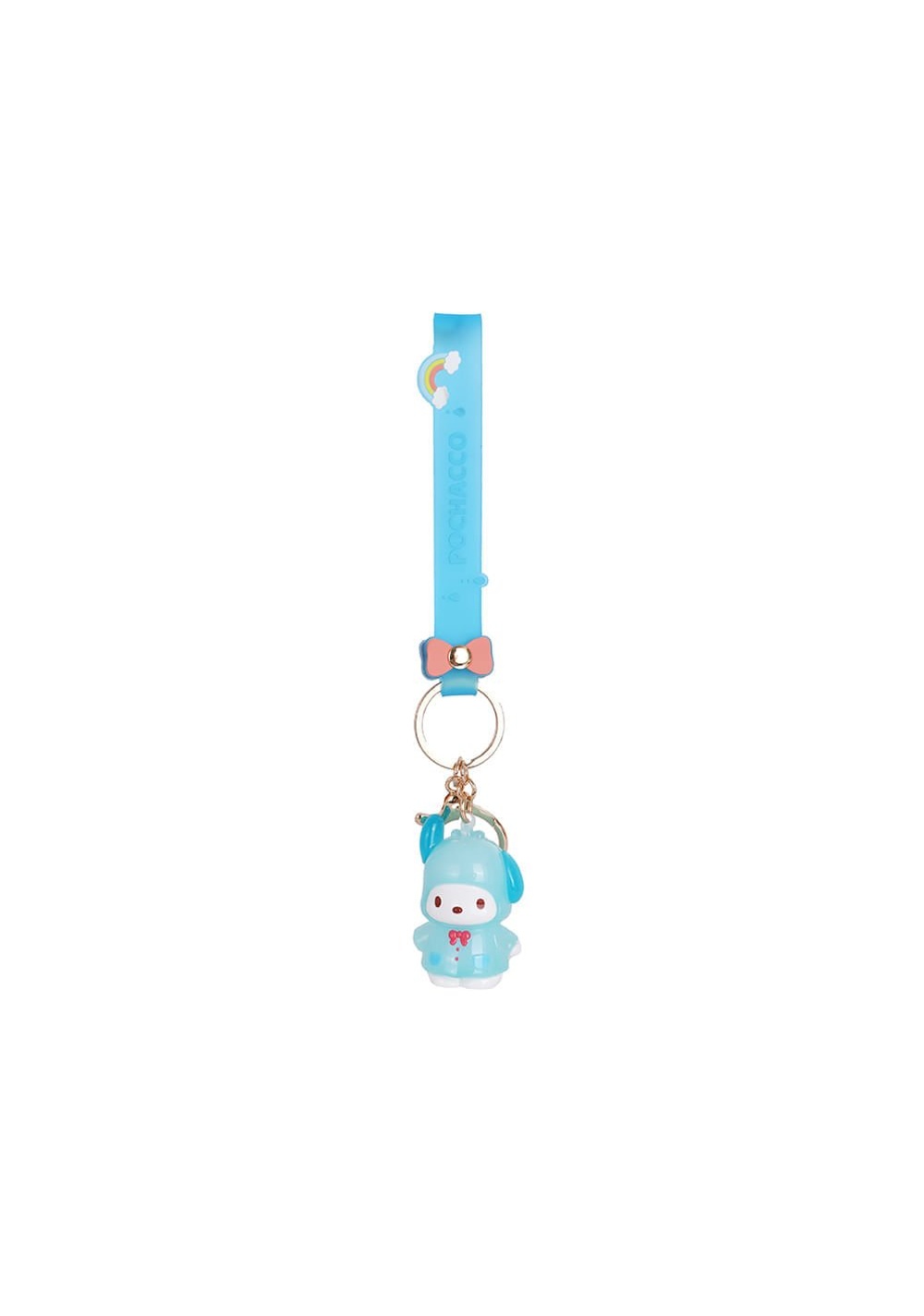 Llavero Raincoat Acrílico 6 Cm 22 Pochacco Miniso