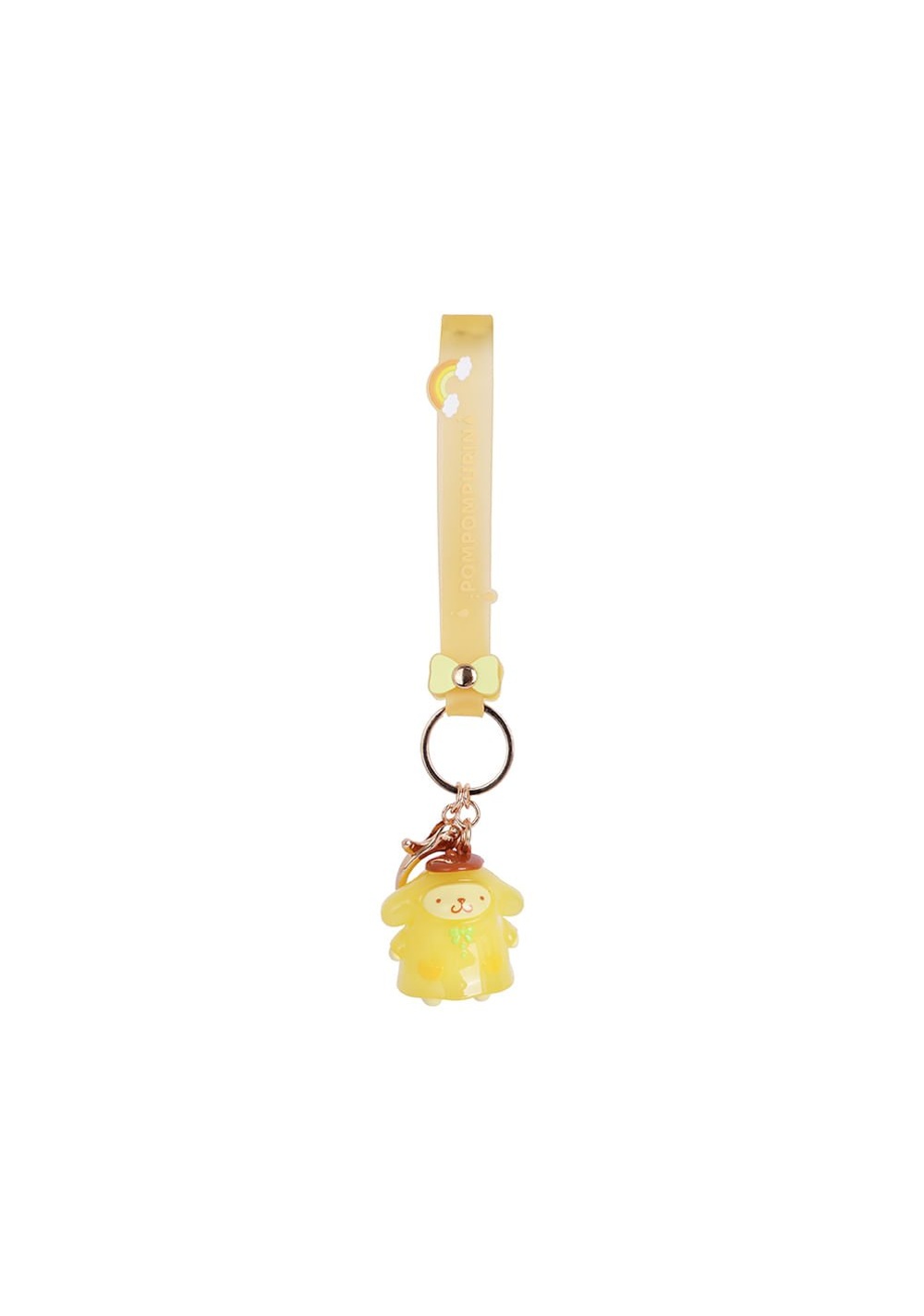 Llavero Raincoat Acrílico 6 Cm 22 Pompompurin Miniso