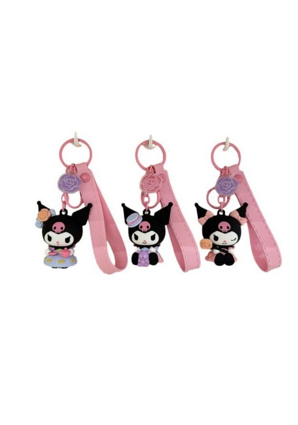 Llavero Rose Earl con Kuromi Sanrio Miniso