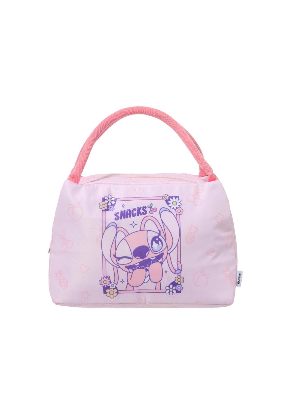 Lonchera Angel Colección Stitch Disney Miniso