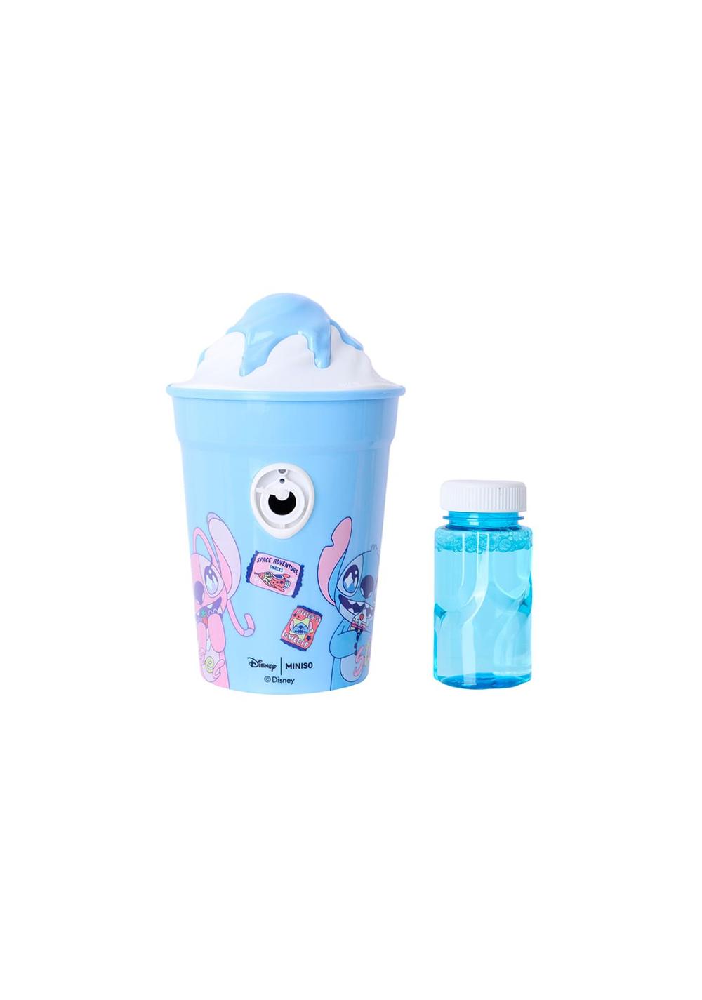 Máquina para Hacer Burbujas Dinner Party Stitch Disney Miniso