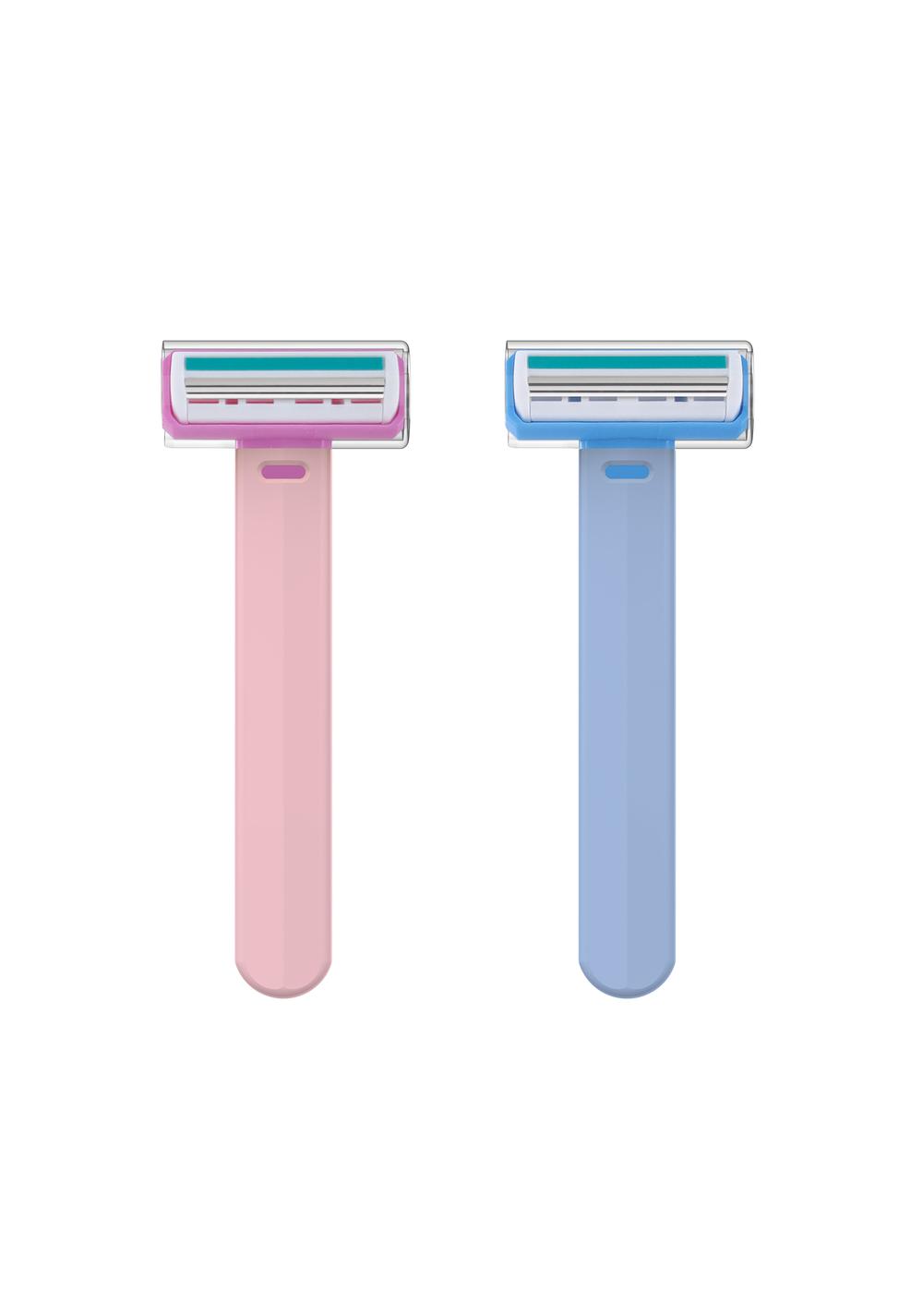 Maquinillas de Afeitar 3 Blade 2 Unidades Macaron Miniso