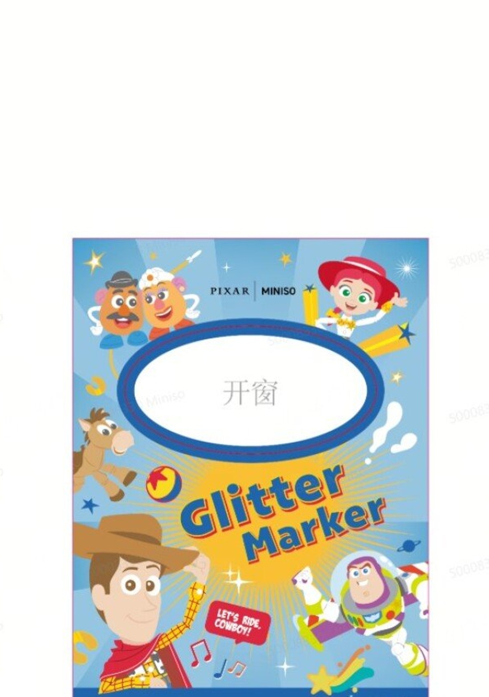 Marcadores Brillantes Colección Toy Story Miniso
