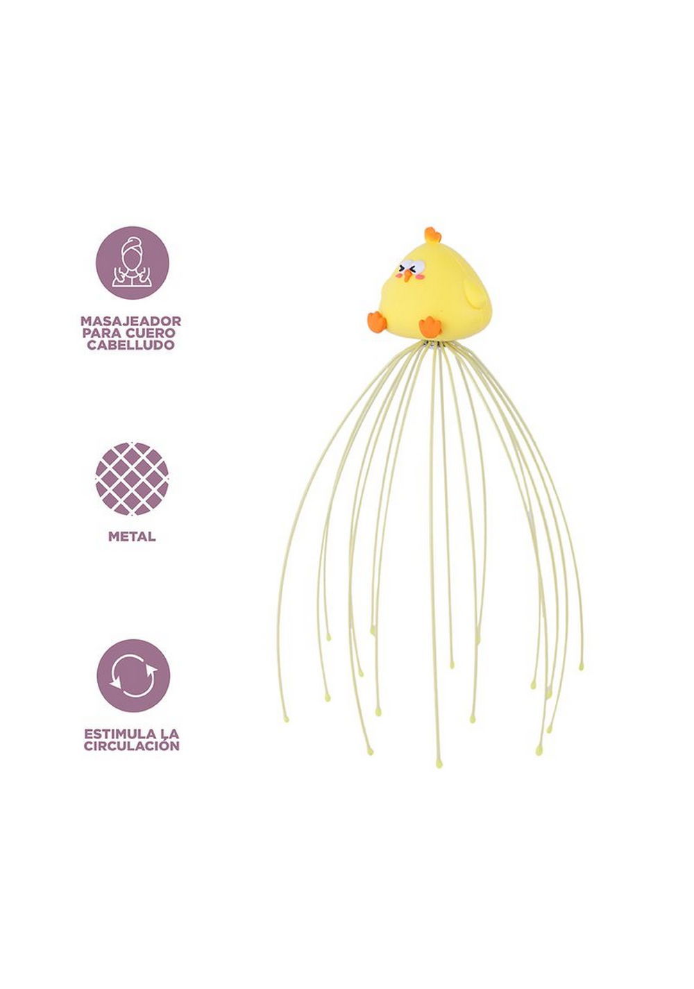 Masajeador de Cabeza Colección Dundun Miniso Unisex - Vista 3