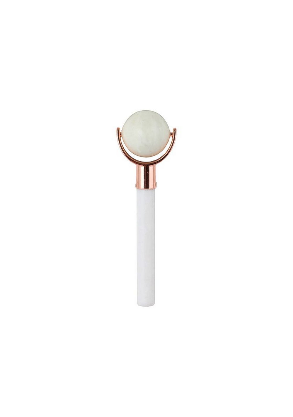 Masajeador Facial de Rodillo de Jade Blanco Miniso
