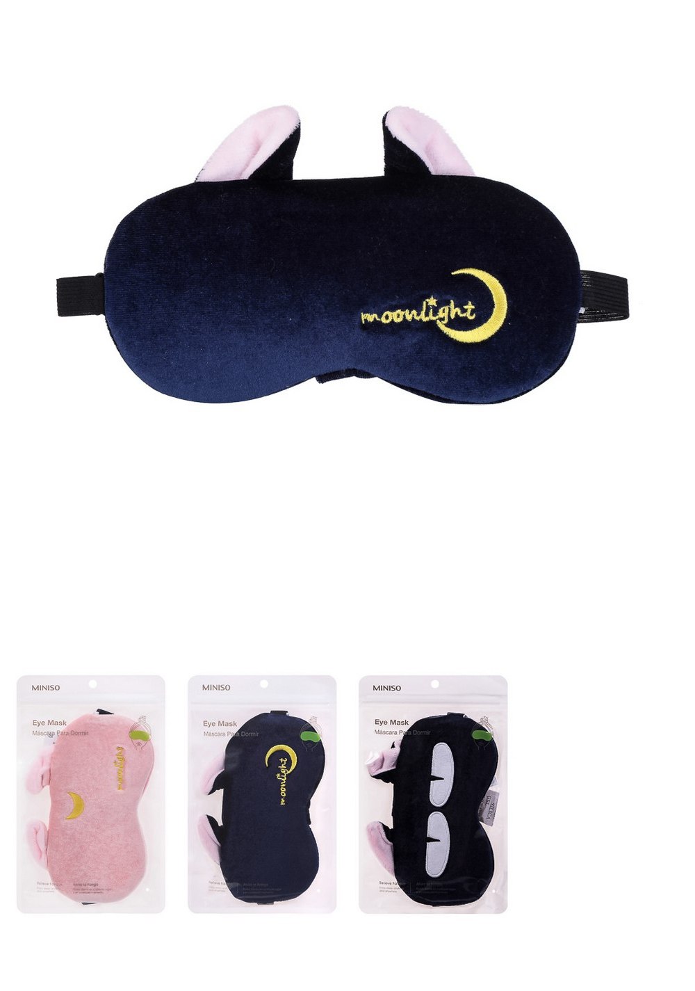 Máscara de Ojos Oreja de Gato Miniso