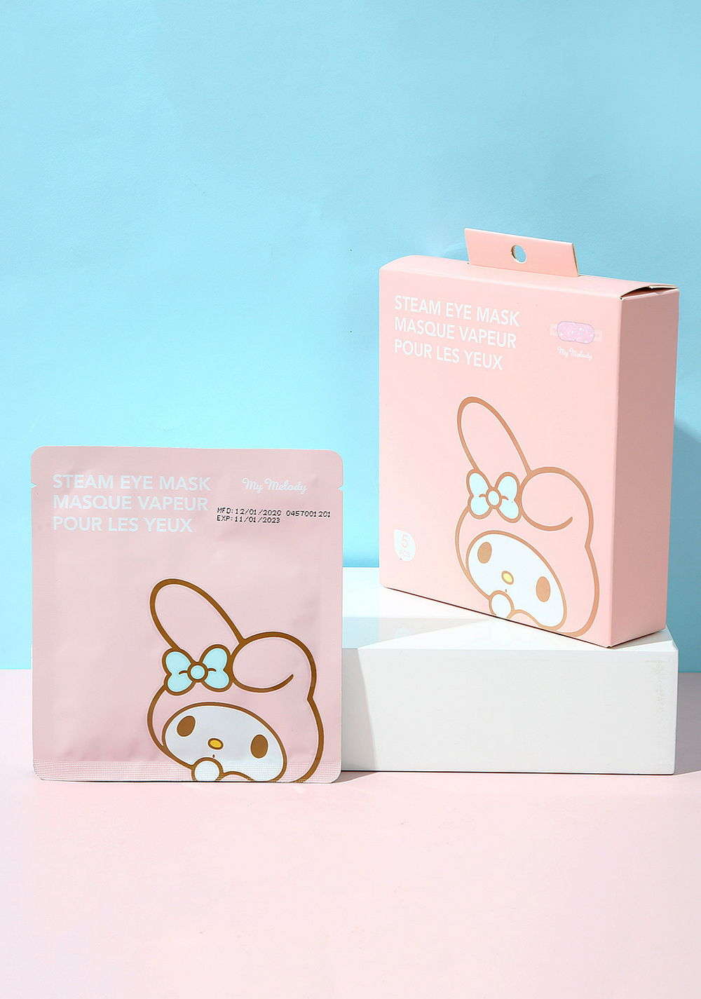 Máscara de Ojos Sanrio (pomelo, 5 Piezas) Miniso Unisex - Vista 5