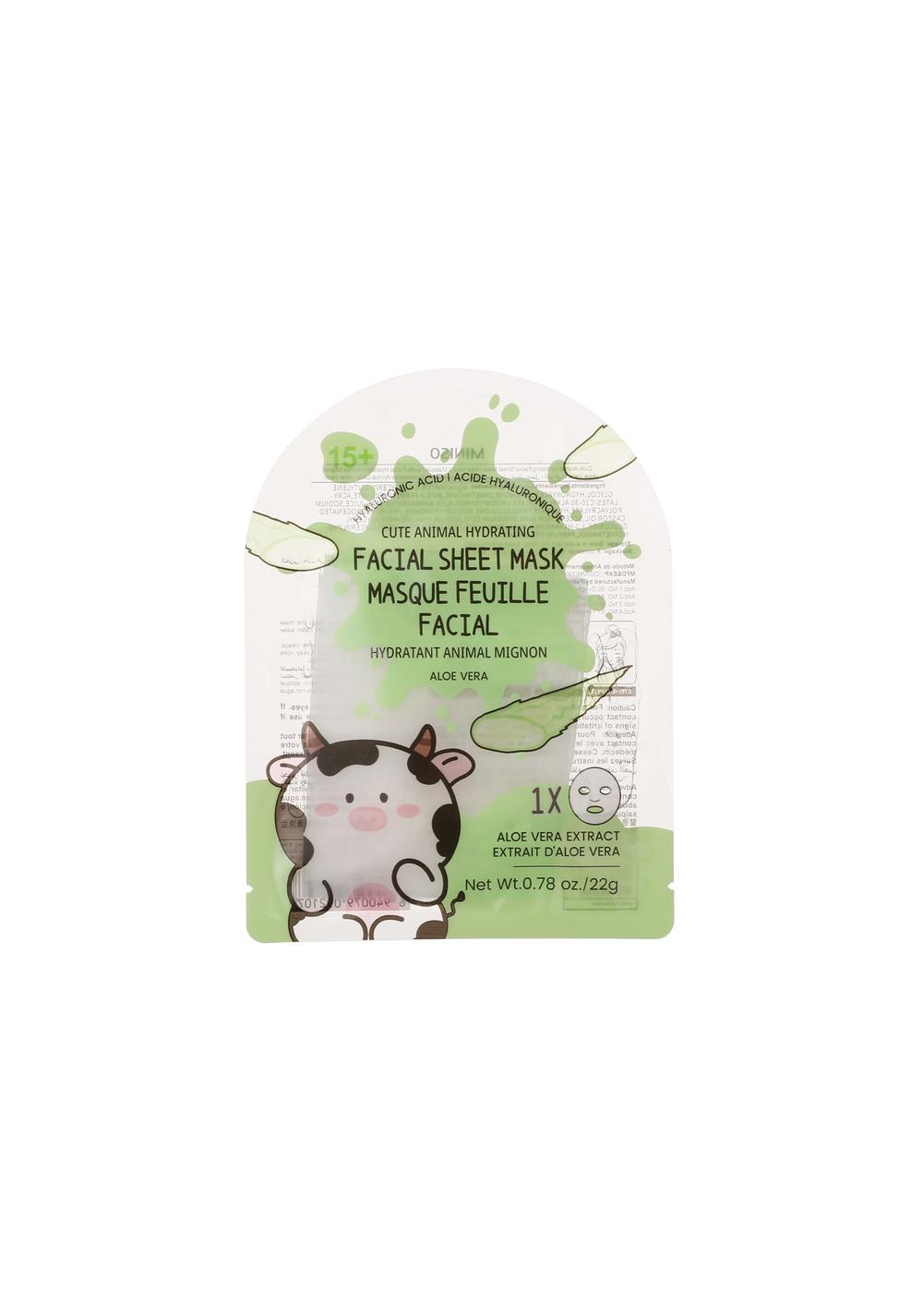 Mascarilla Facial Hidratante Animal Cute (aloe Vera) Miniso