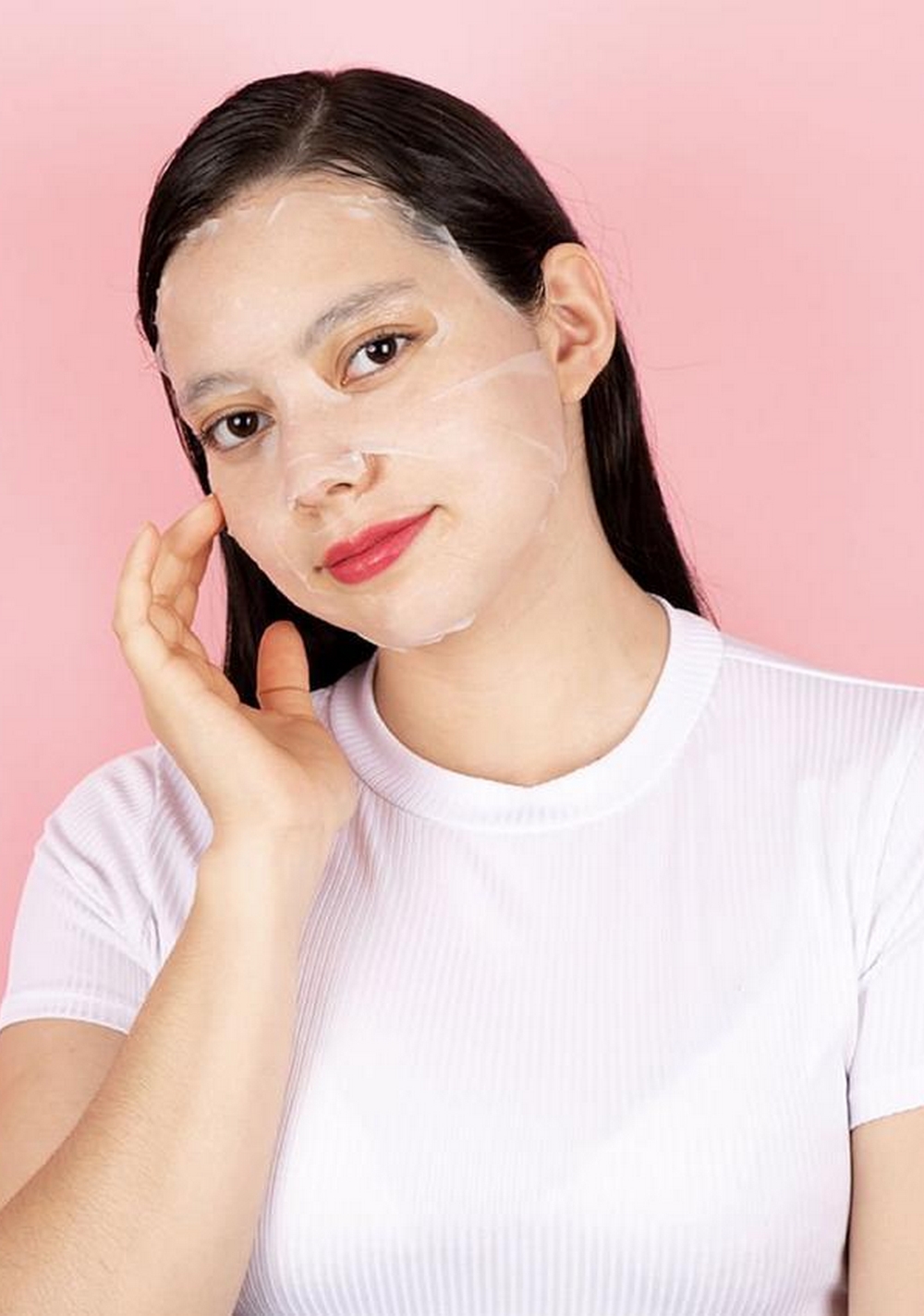 Mascarilla Facial Hidratante de Camelia Miniso para Mujer - Vista 4