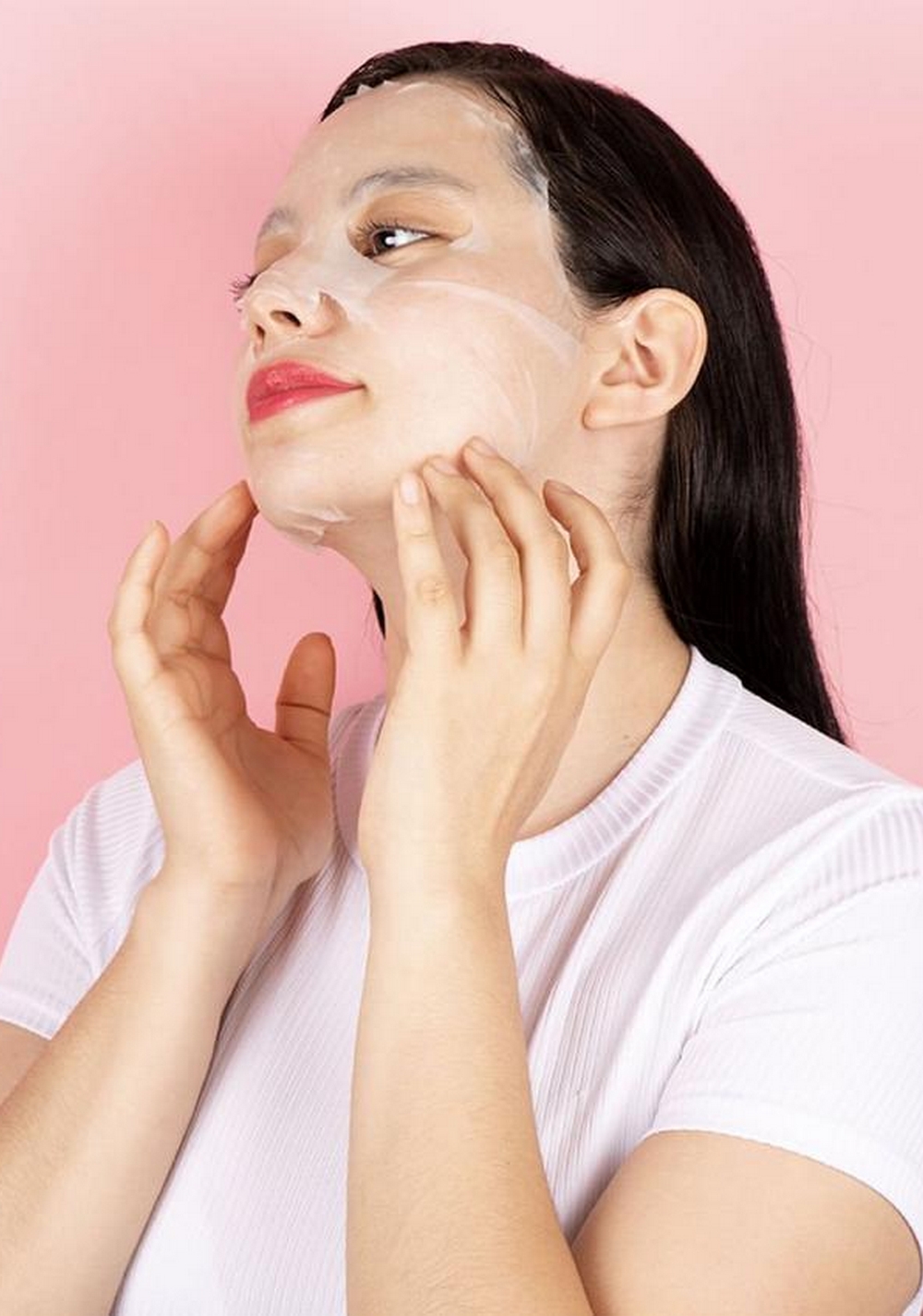 Mascarilla Facial Hidratante de Flor de Durazno Miniso para Mujer - Vista 5