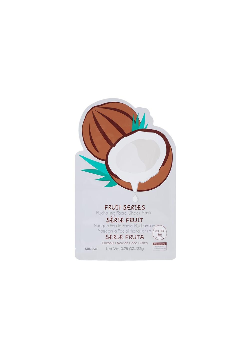 Mascarilla Facial Hidratante Fruit Series (coco) Miniso