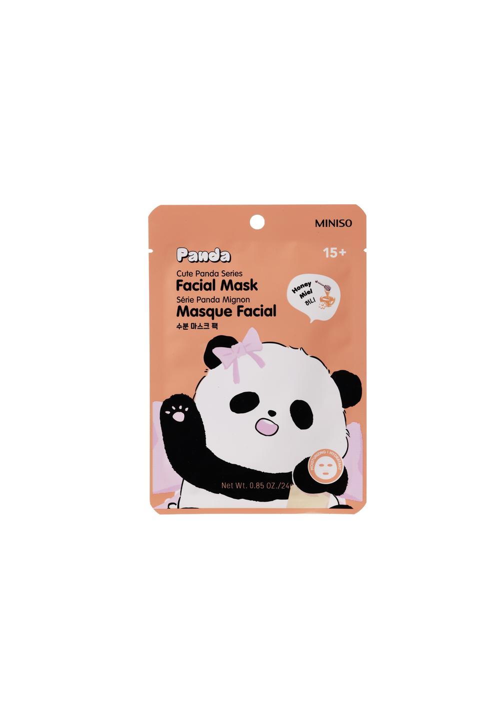 Mascarilla Facial Hidratante Panda 24 Ml de Miel Miniso Unisex - Vista 3