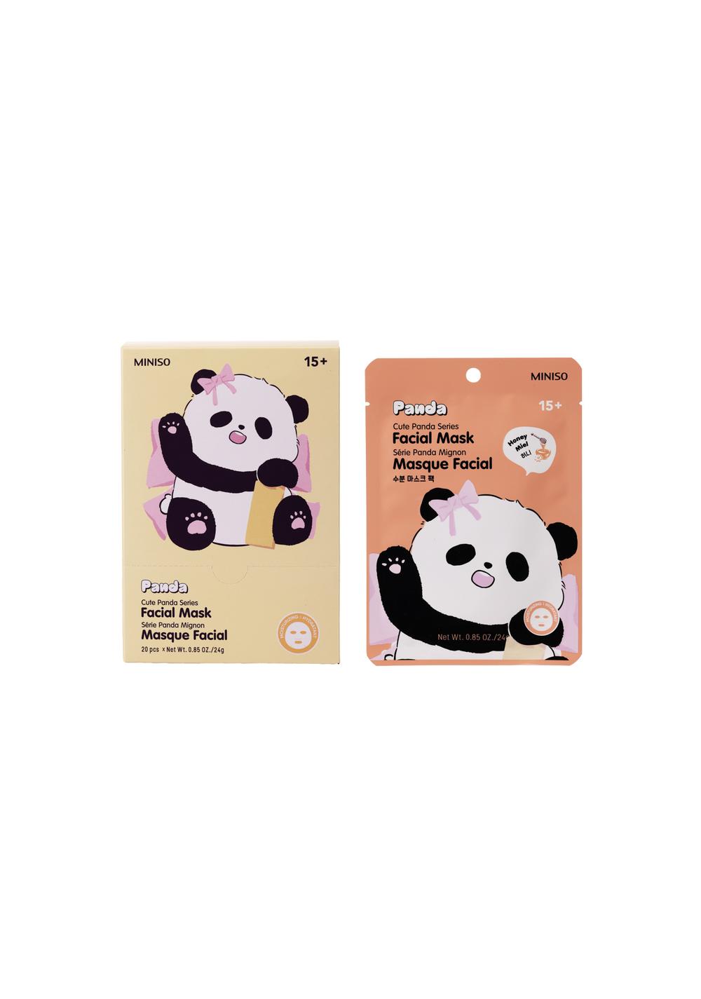 Mascarilla Facial Hidratante Panda 24 Ml de Miel Miniso