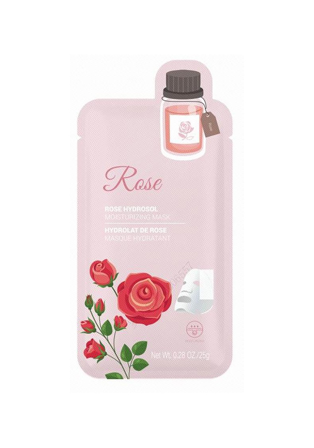 Mascarilla Facial Hidratante de Rosas Miniso