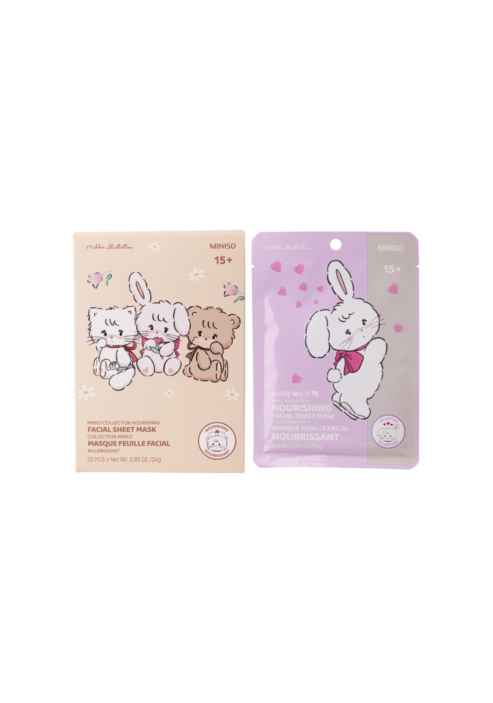 Mascarilla Facial Mikko Collection (alantoína) Miniso