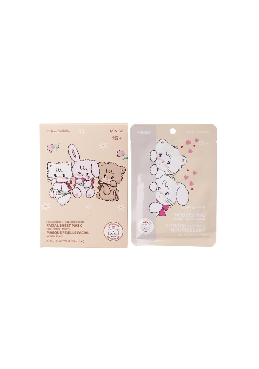 Mascarilla Facial Mikko Collection (colágeno) Miniso