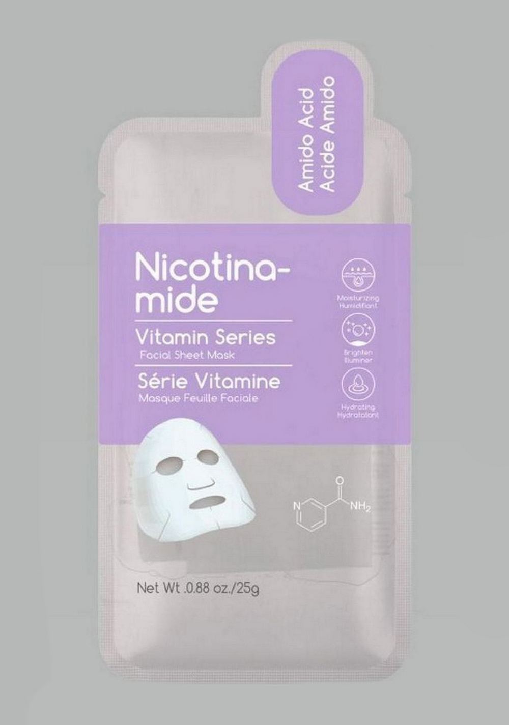 Mascarilla Facial Vitalizante (niacinamida) Miniso