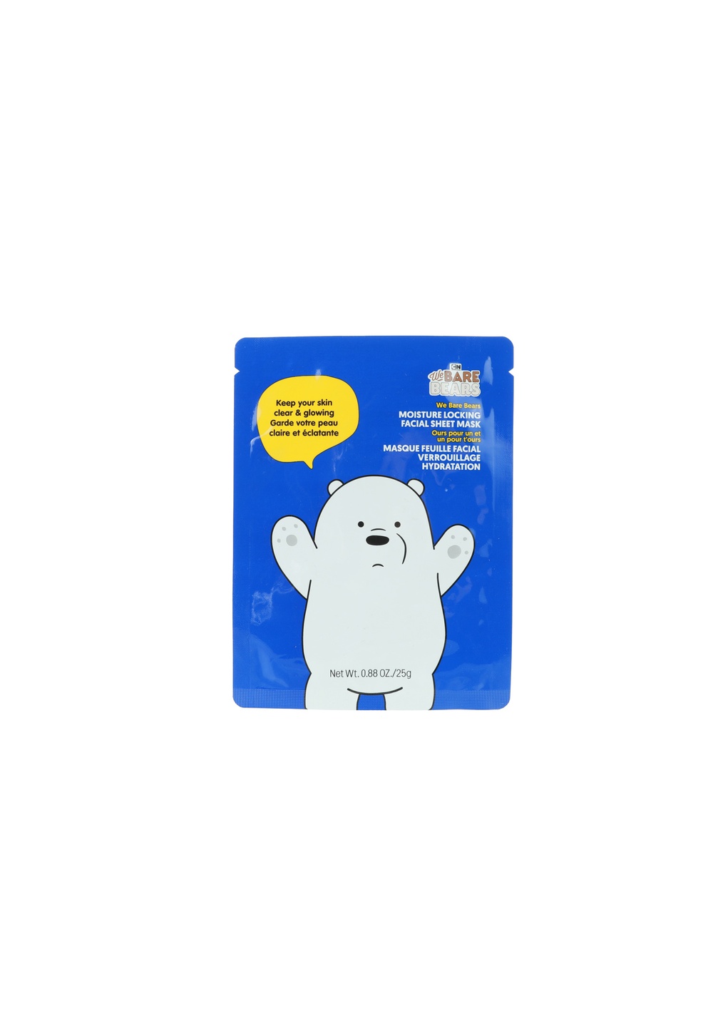 Mascarilla Facial We Bare Bears Hidratante 25 Ml Miniso