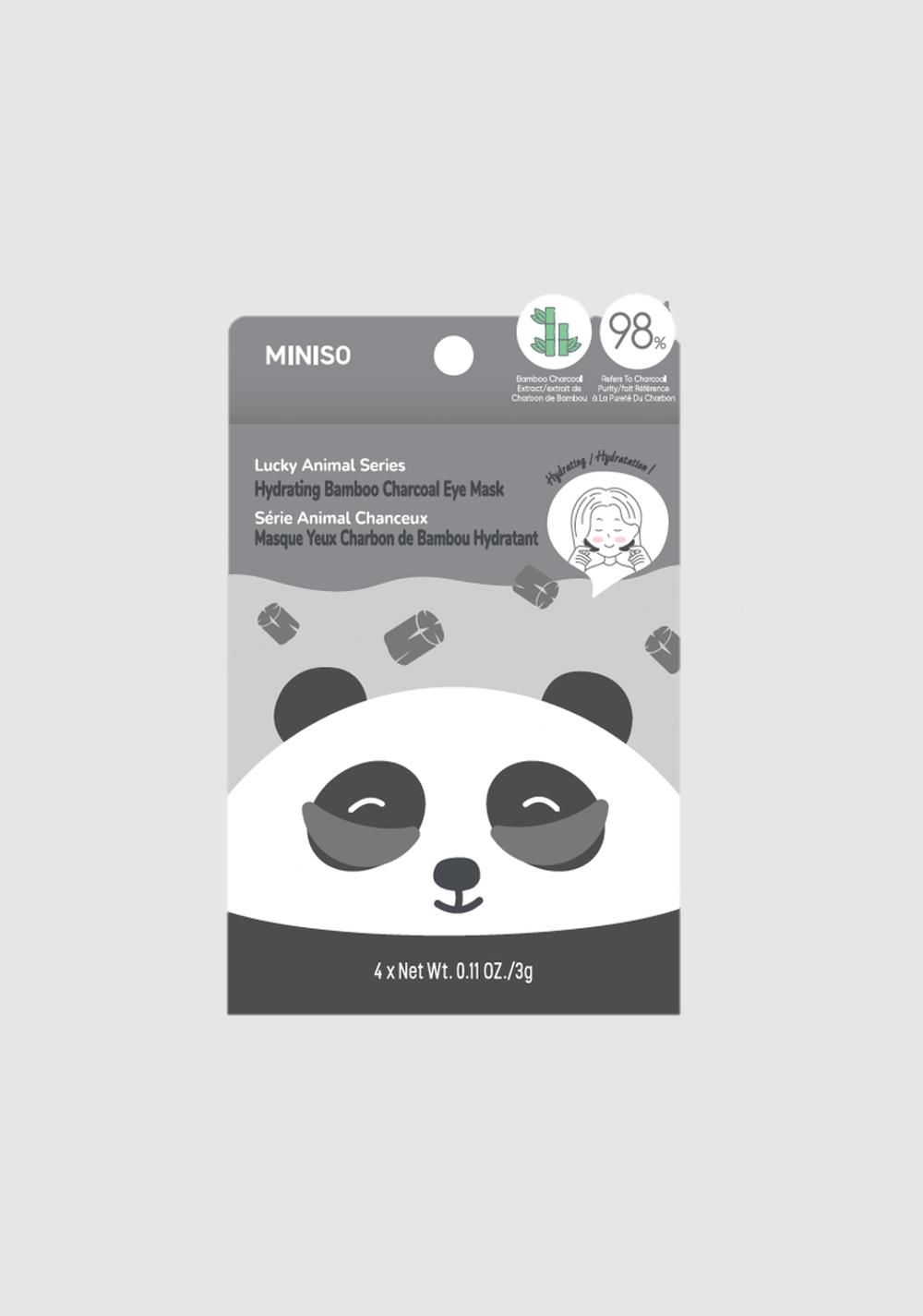 Mascarilla Hidratante para Ojos Carbón de Bambú Miniso