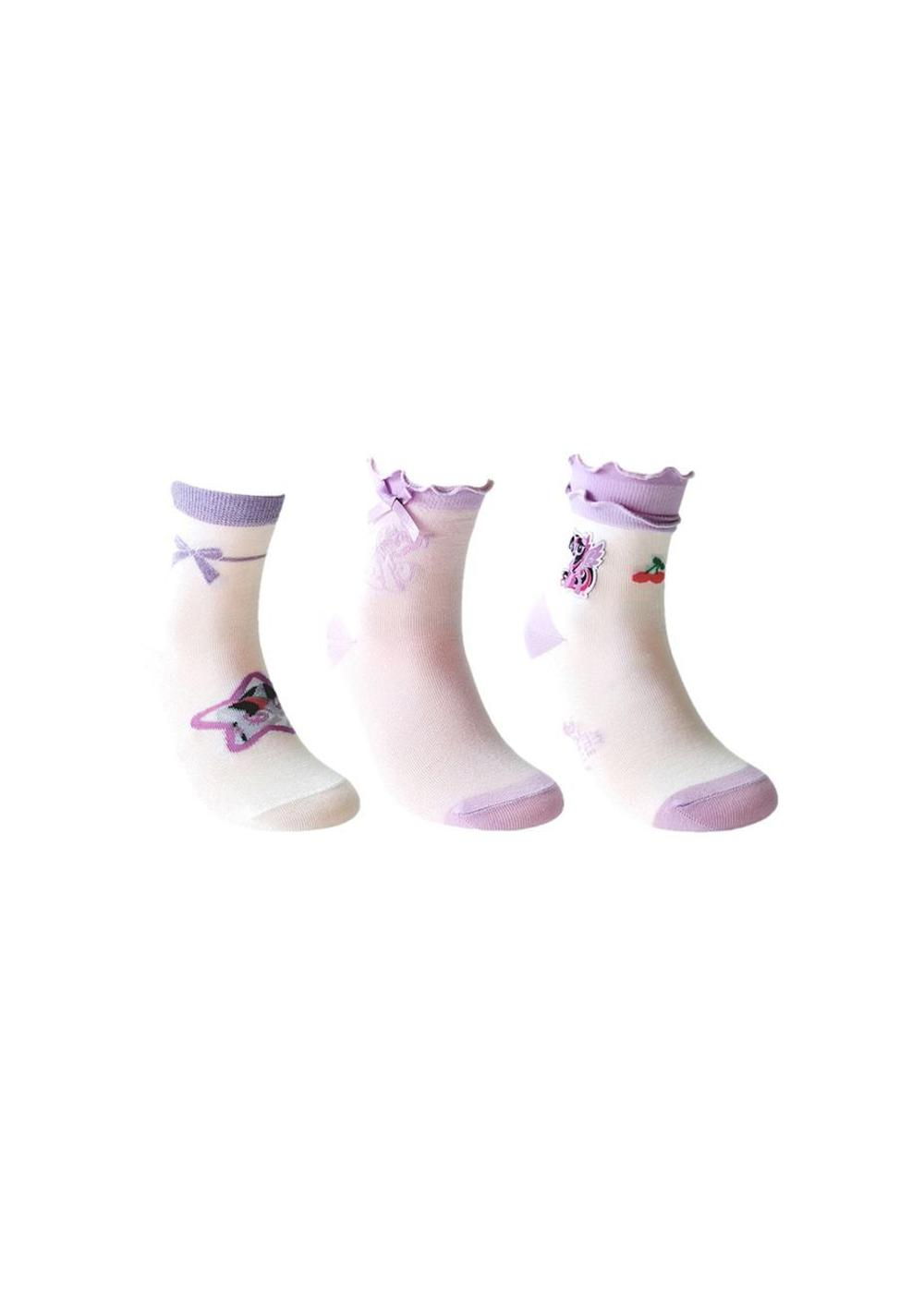 Medias Infantiles My Little Pony (3 Pares) Miniso