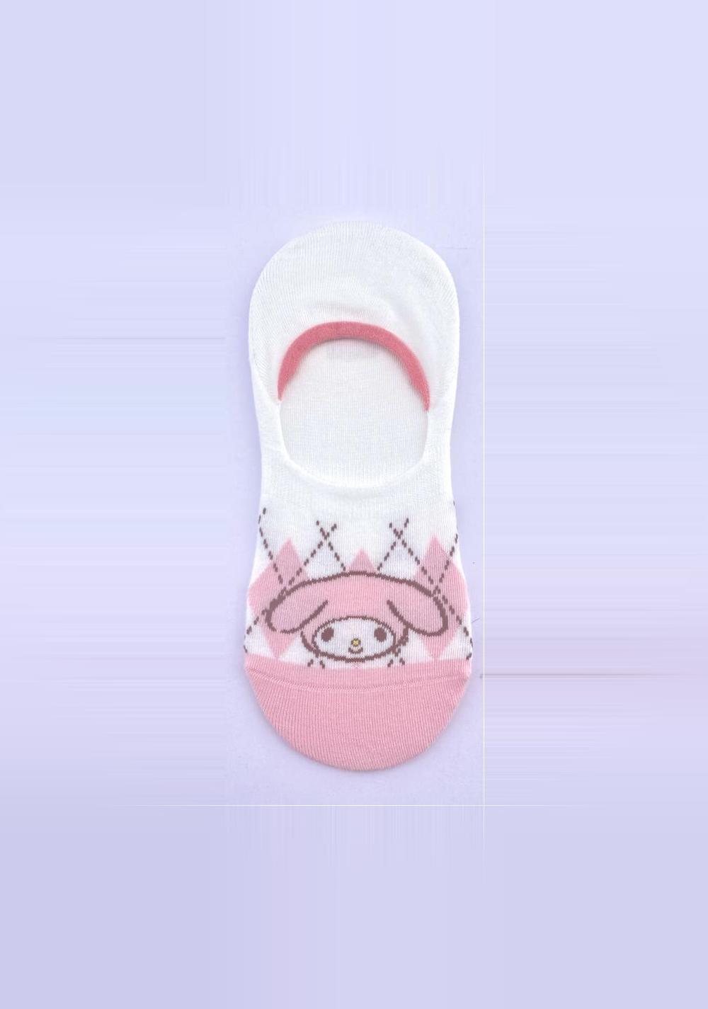 Medias Sanrio Rombos My Melody Rosa Miniso