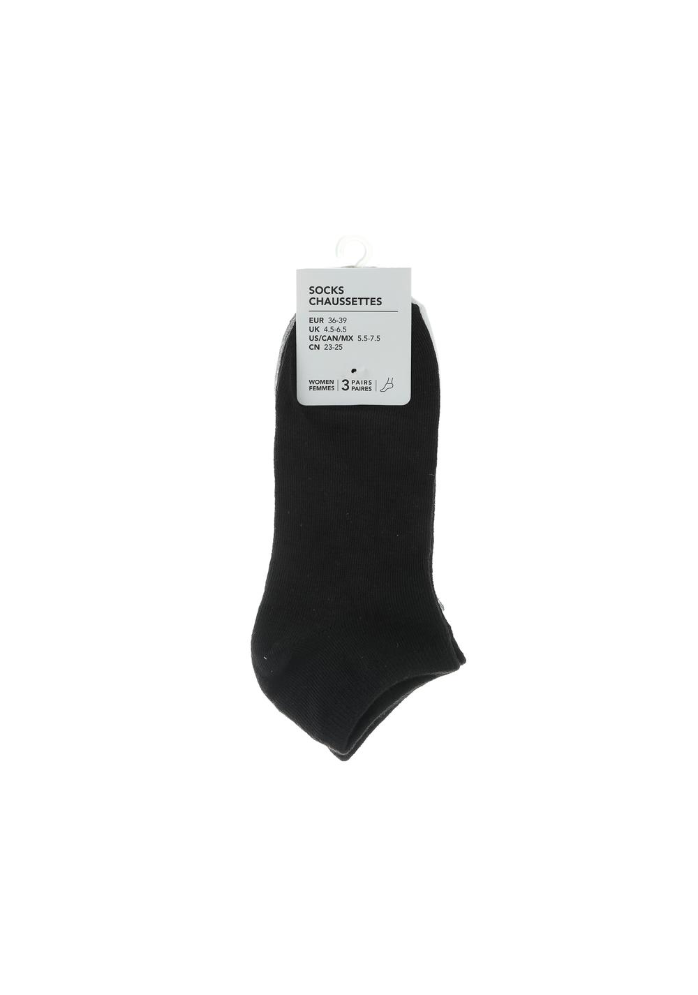 Medias Tobilleras Clásicas 3 Pares Miniso Unisex - Vista 4