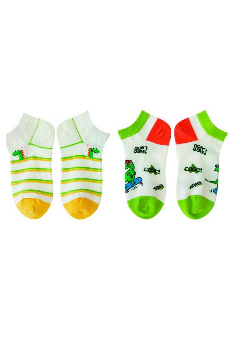 Medias Tobilleras Colección Dinosaur (2 Pares) Miniso