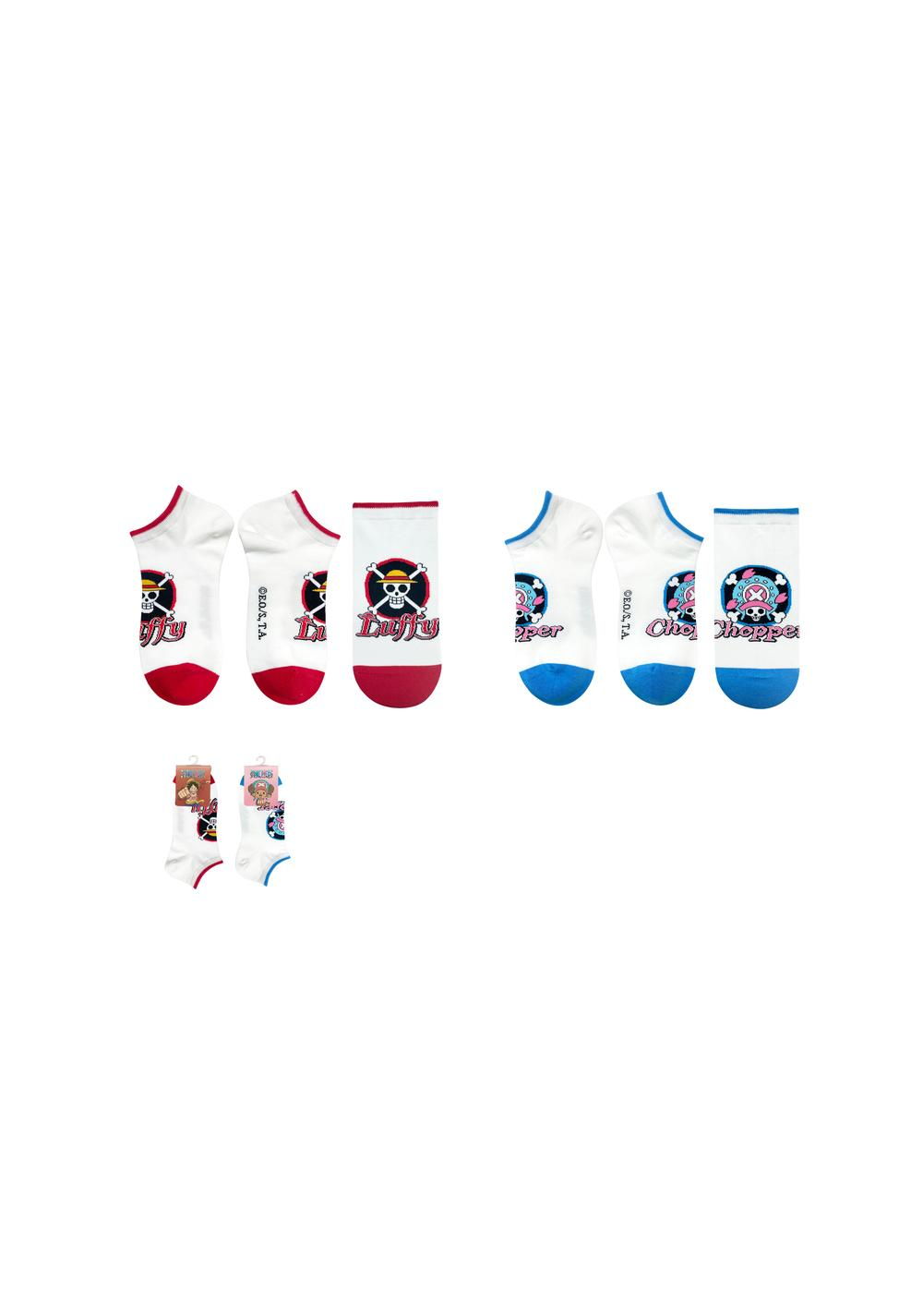 Medias Tobilleras Colección One Piece Miniso