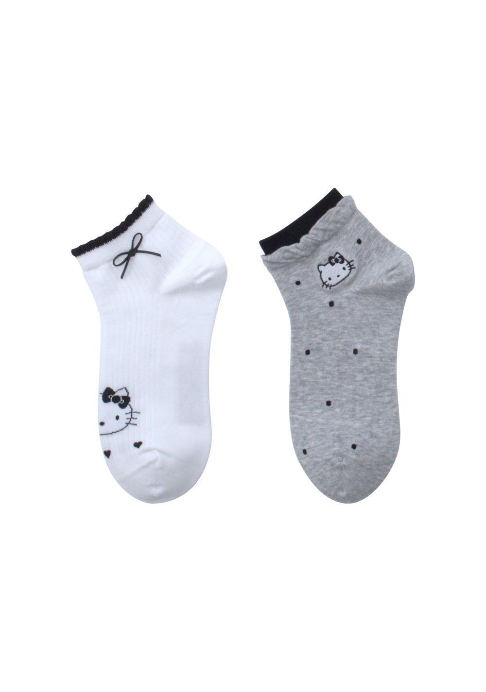 Medias Tobilleras Hello Kitty Casa de Sweet Factory Miniso