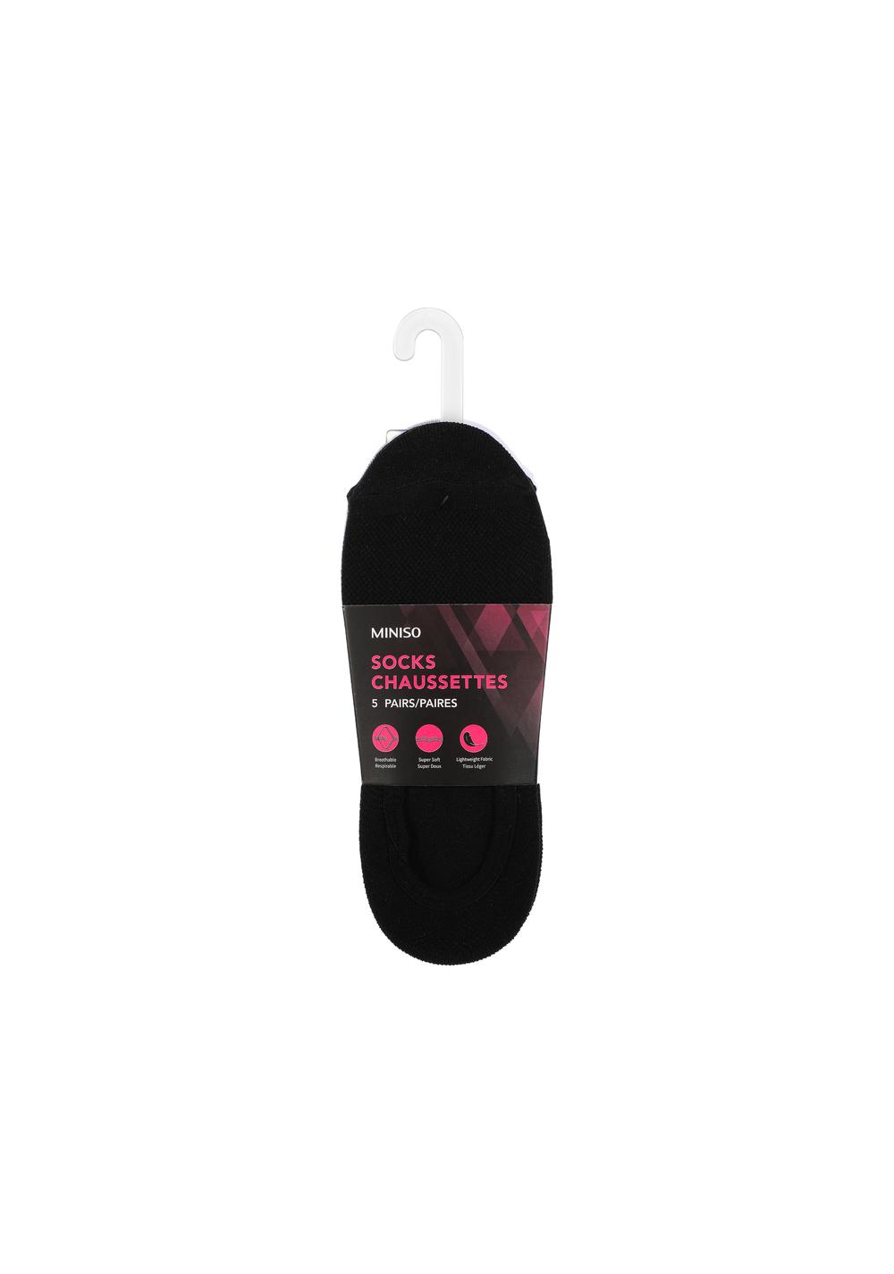 Medias Tobilleras de Malla 5 Pares Miniso Unisex - Vista 14